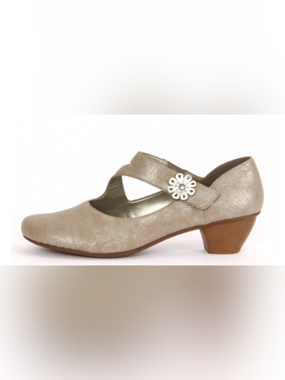 Rieker 47680 "Antistress" Fango Silver Argento size 40
